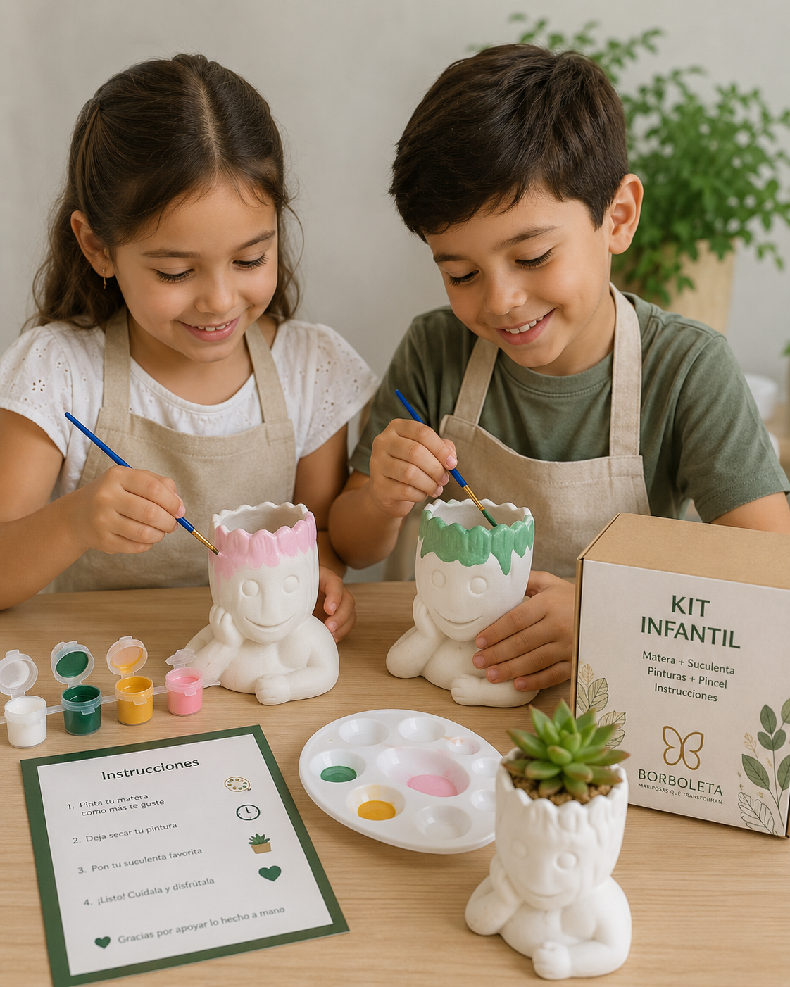 Kit infantil Borboleta