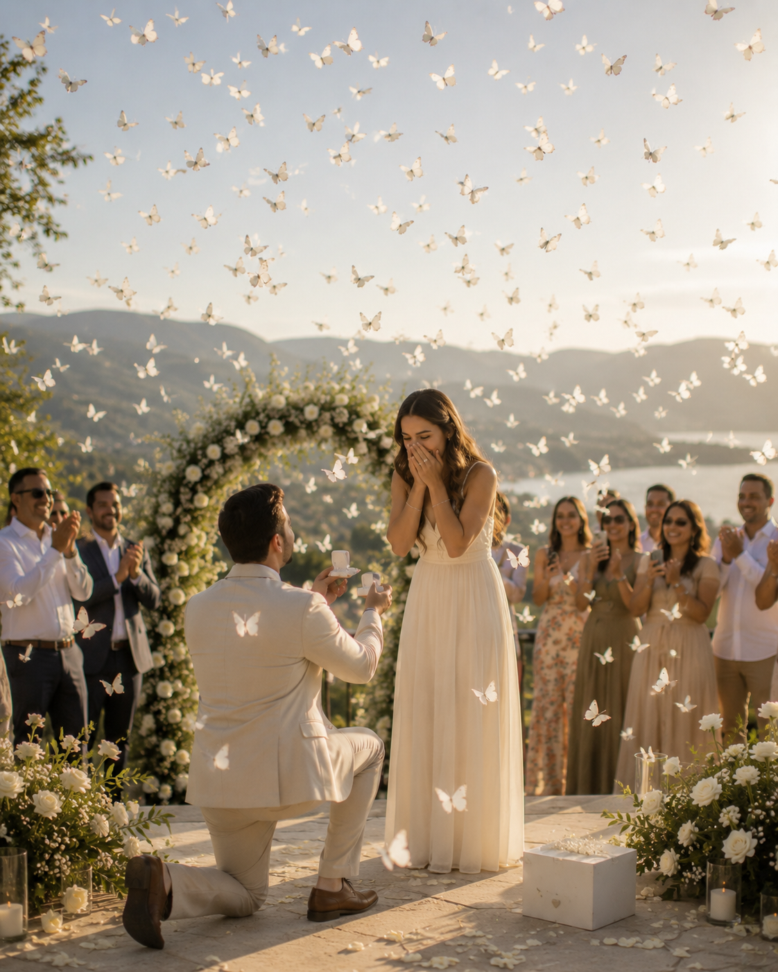 Liberación de 100 mariposas
