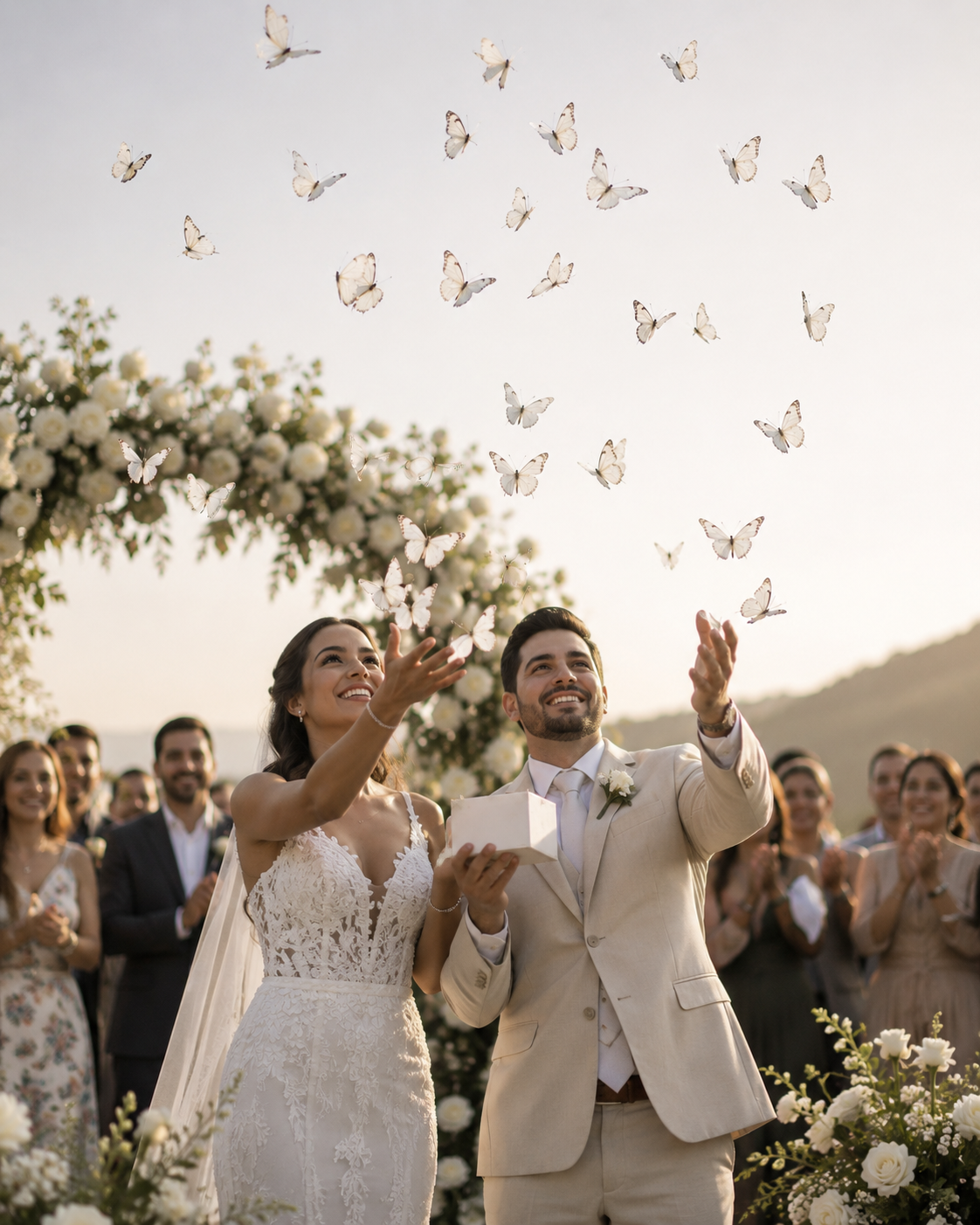 Liberación de 200 mariposas