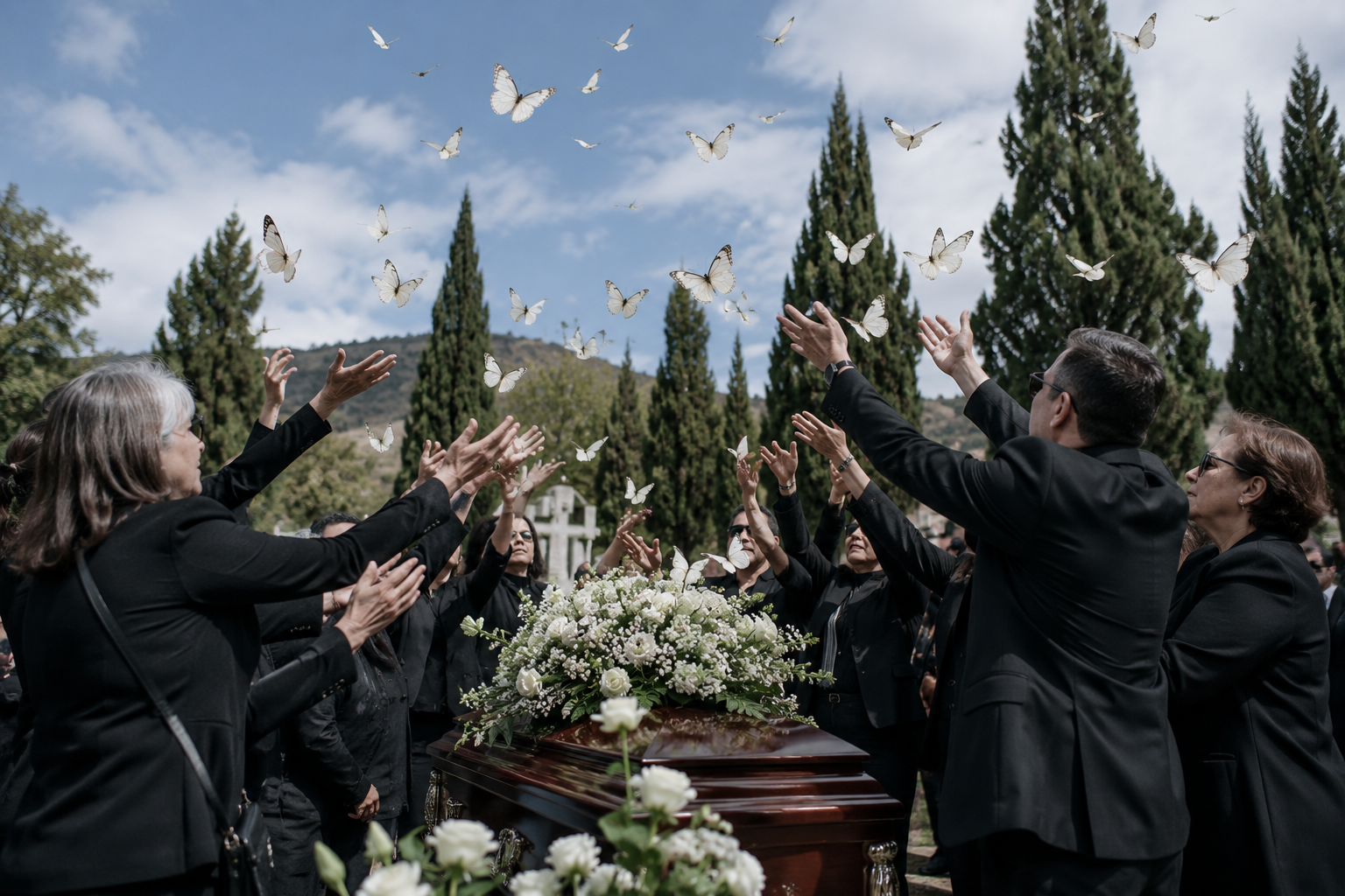 Liberación de 50 mariposas